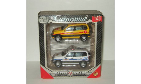 Набор 2 модели Шевроле Chevrolet Niva Нива 4х4 2010 Bauer Cararama Hongwell 1:43 БЕСПЛАТНАЯ доставка, масштабная модель, scale43, Bauer/Cararama/Hongwell