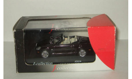 Лексус Lexus SC430 Черный J-Collection 1:43 JC014, масштабная модель, 1/43