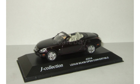 Лексус Lexus SC430 Черный J-Collection 1:43 JC014, масштабная модель, 1/43