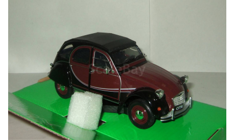 Ситроен Citroen 2CV 6 Charleston 1980 Welly 1:24, масштабная модель, Citroën, scale24