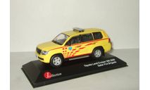 Тойота Toyota Land Cruiser 200 Qatar Fire Brigade 2009 Пожарный J-Collection 1:43 JC256, масштабная модель, 1/43