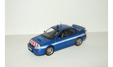 Субару Subaru Impreza Полиция Франции 2005 IXO Altaya Полицейские Машины Мира 1:43, масштабная модель, Полицейские машины мира, Deagostini, scale43