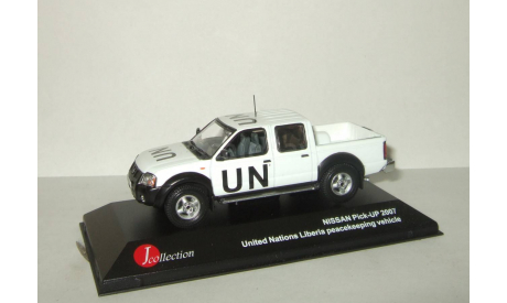 Ниссан Nissan Navara Pick-Up 2007 4x4 UN Libera Пикап ООН J-Collection 1:43 JC197, масштабная модель, 1/43