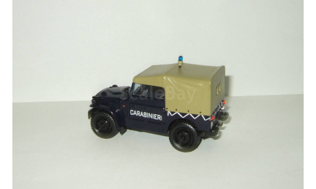 Фиат Fiat Campagnola 4х4 Полиция Италии 1965 IXO Altaya Полицейские Машины Мира 1:43, масштабная модель, scale43, Полицейские машины мира, Deagostini