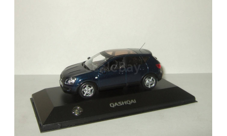 Ниссан Nissan Qashqai 2008 Синий металлик J-Collection 1:43, масштабная модель, 1/43