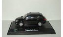 Skoda (Шкода) Fabia II Combi Универсал Черный Abrex 1:43, масштабная модель, 1/43, Škoda