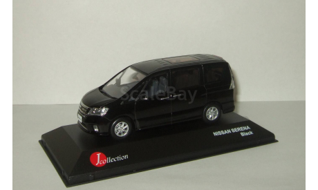 Ниссан Nissan Serena 2010 Черный J-Collection 1:43 JC217, масштабная модель, scale43