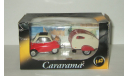 БМВ BMW Isetta 250 + Прицеп 1961 Cararama Hongwell 1:43 Ранний БЕСПЛАТНАЯ доставка, масштабная модель, scale43, Bauer/Cararama/Hongwell