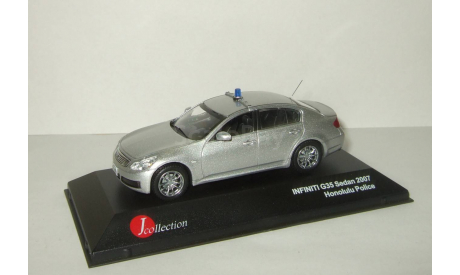 Инфинити Infiniti G37 Sedan 2007 Honolulu Police J-Collection 1:43 JC116, масштабная модель, 1/43