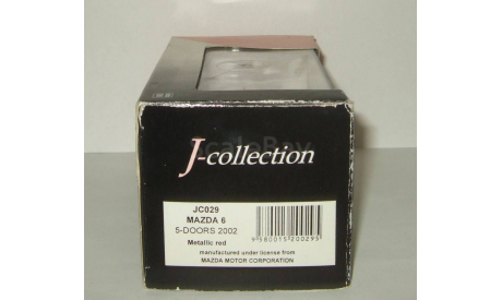 Мазда Mazda 6 2002 J-Collection 1:43 JC029, масштабная модель, scale43