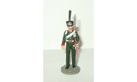 фигурка солдат Рядовой лейб гвардии конно егерского полка 1813 1814 № 40 Наполеоновские войны 1:32, фигурка, scale32
