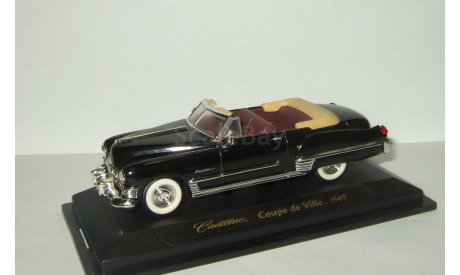 Кадиллак Cadillac Coupe DeVille 1949 Черный Yatming Road Signature 1:43 БЕСПЛАТНАЯ доставка, масштабная модель, scale43