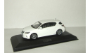 Лексус Lexus CT200h 2010 Белый Minichamps 1:43, масштабная модель, 1/43