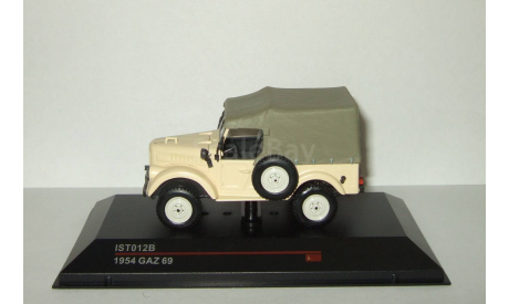 Газ 69 1954 4х4 СССР IST 1:43 IST012B, масштабная модель, scale43