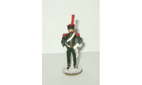 фигурка солдат Сапер 13-го конноегерского полка в парадной форме 1808 1809 гг. № 52 Наполеоновские войны GE Fabbri 1:32, фигурка, scale32
