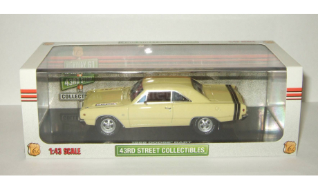 Додж Dodge Dart GTS 1968 Highway 61 1:43 43007, масштабная модель, 1/43