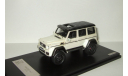 Мерседес Бенц Mercedes Benz G Classe G500 4x4² (W463) 2015 Metallic White Гелендваген GLM 1:43 205701, масштабная модель, scale43, Mercedes-Benz