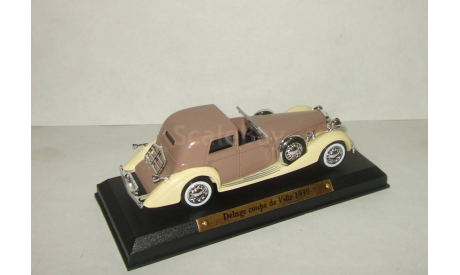 Деляж Delage Coupe De Ville 1939 Solido 1:43, масштабная модель, scale43
