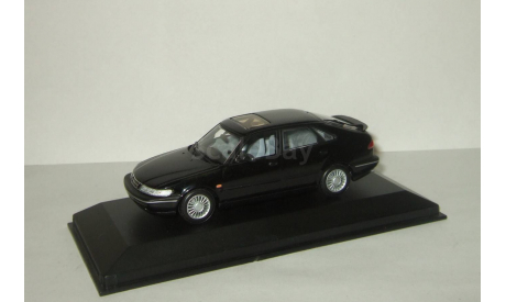 Сааб Saab 900 SE Saloon 1995 Черный Minichamps 1:43, масштабная модель, 1/43