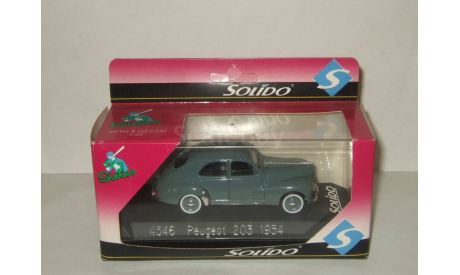 Пежо Peugeot 203 1955 Solido 1:43, масштабная модель, 1/43
