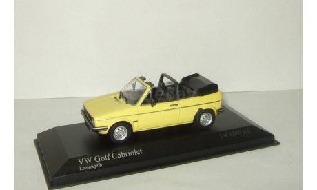 Фольксваген VW Volkswagen Golf Cabriolet 1980 Minichamps 1:43 400055130, масштабная модель, 1/43