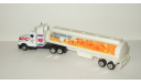 Kenworth T 600 1989 + полуприцеп Цистерна 1989 New Ray 1:87, масштабная модель, scale87