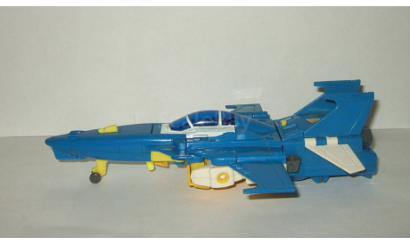 Игрушка Самолет трансформер робот. Длина - 20 см. СССР. 1:72, масштабная модель, scale72