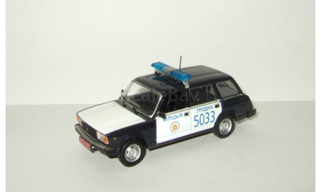 Ваз 2104 Lada Милиция Белоруссии 2005 IXO IST Полицейские Машины Мира 1:43, масштабная модель, 1/43, Полицейские машины мира, Deagostini