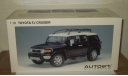 Тойота Toyota FJ Cruiser 4x4 Черный AutoArt 1:18 78856, масштабная модель, 1/18