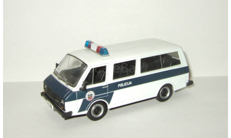 Раф 22038 (2203) Латвия микро автобус Полиция Латвии 1995 IXO IST Полицейские Машины Мира 1:43 БЕСПЛАТНАЯ доставка, масштабная модель, 1/43, Полицейские машины мира, Deagostini