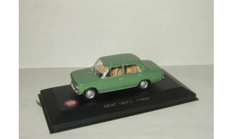 Ваз 2101 Фиат Сеат Lada 1200 Fiat Seat 124 L 1969 Altaya 1:43, масштабная модель, 1/43