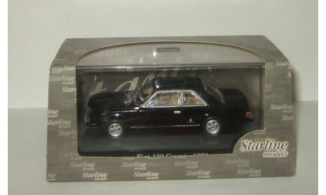 Фиат Fiat 130 Coupe 1971 Черный Starline 1:43, масштабная модель, 1/43