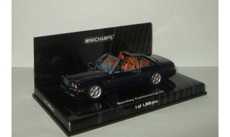 Бентли Bentley Continental SC 1996 Minichamps 1:43 436139990, масштабная модель, 1/43