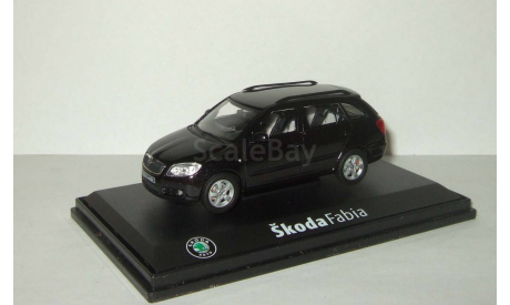 Skoda (Шкода) Fabia II Combi Универсал 2008 Abrex 1:43, масштабная модель, 1/43, Škoda