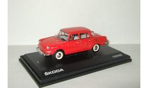 Skoda (Шкода) 1000 MB 1964 Красный Abrex 1:43, масштабная модель, 1/43, Škoda