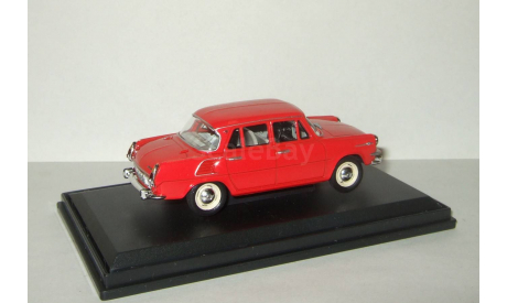 Skoda (Шкода) 1000 MB 1964 Красный Abrex 1:43, масштабная модель, 1/43, Škoda
