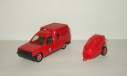 Рено Renault Express + прицеп Пожарный 1982 Solido 1:43 Made in France БЕСПЛАТНАЯ доставка, масштабная модель, scale43