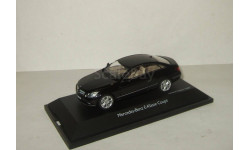 Мерседес Бенц Mercedes Benz E klasse W212 Coupe Черный Schuco 1:43 Limited Edition 1000