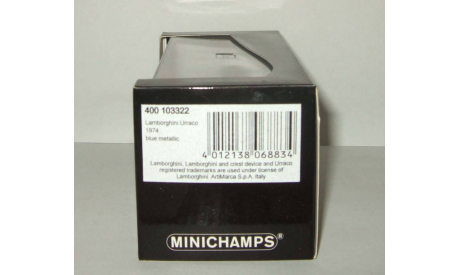 Ламборгини Lamborghini Urraco 1974 Minichamps 1:43 400103322, масштабная модель, scale43
