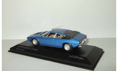 Ламборгини Lamborghini Urraco 1974 Minichamps 1:43 400103322, масштабная модель, scale43