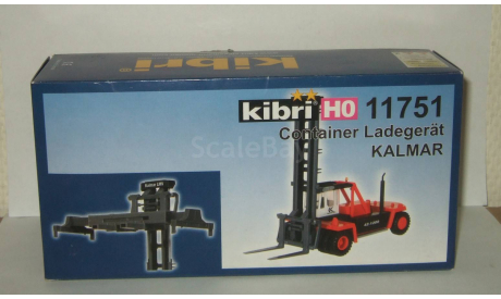 коробка трактор погрузчик Kibri HO Kalmar 1:87, масштабная модель, 1/87