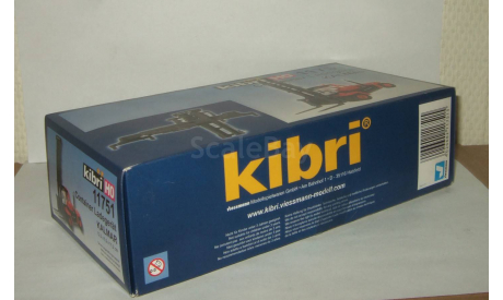 коробка трактор погрузчик Kibri HO Kalmar 1:87, масштабная модель, 1/87