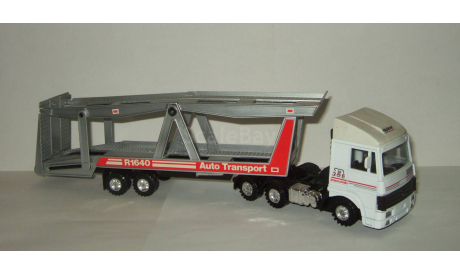 Рено Renault R + полуприцеп Автовоз 1985 1:43 Made in France РАРИТЕТ, масштабная модель, scale43