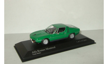 Альфа Ромео Alfa Romeo Montreal 1973 Minichamps 1:43 400120621, масштабная модель, scale43