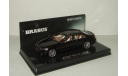 Мерседес Бенц Mercedes Benz S-classe W222 BRABUS 850 S63 2014 Черный Minichamps 1:43 437034200, масштабная модель, scale43, Mercedes-Benz