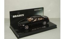 Мерседес Бенц Mercedes Benz S-classe W222 BRABUS 850 S63 2014 Черный Minichamps 1:43 437034200, масштабная модель, scale43, Mercedes-Benz