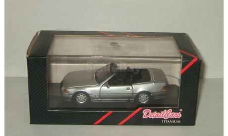 Мерседес Бенц Mercedes Benz 320 SL Cabrio W129 1989 Detail Cars 1:43, масштабная модель, 1/43, Mercedes-Benz