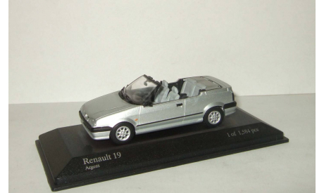 Рено Renault 19 Cabriolet 1992 Minichamps 1:43 400113730, масштабная модель, scale43