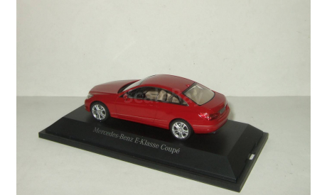 Мерседес Бенц Mercedes Benz E-Class Coupe C207 Красный Kyosho 1:43, масштабная модель, scale43, Mercedes-Benz