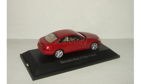 Мерседес Бенц Mercedes Benz E-Class Coupe C207 Красный Kyosho 1:43, масштабная модель, scale43, Mercedes-Benz